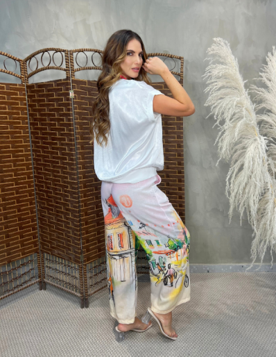 PANTALON FLORA