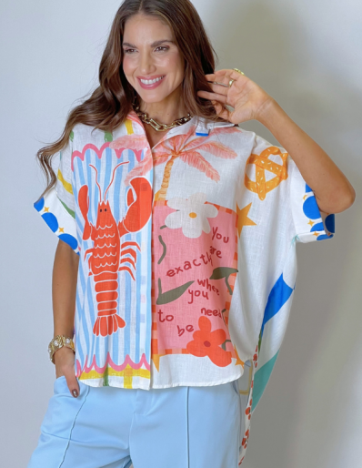 BLUSA FLORA
