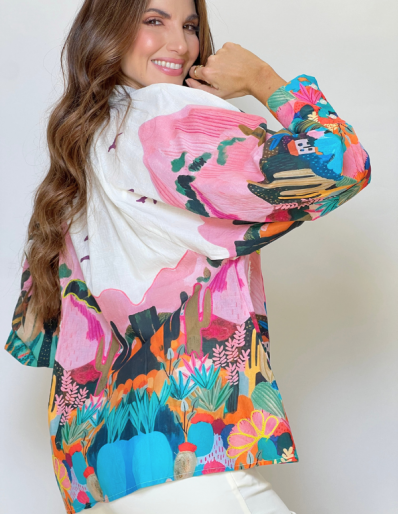 BLUSA FLORA