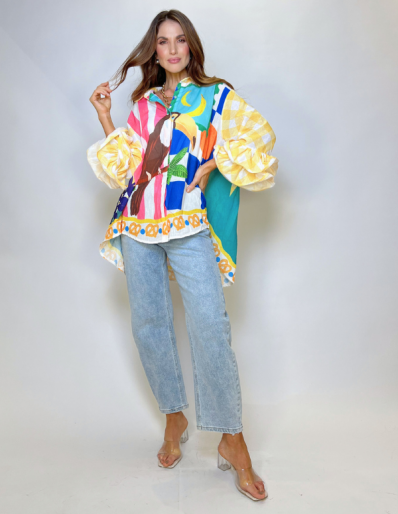 BLUSA FLORA